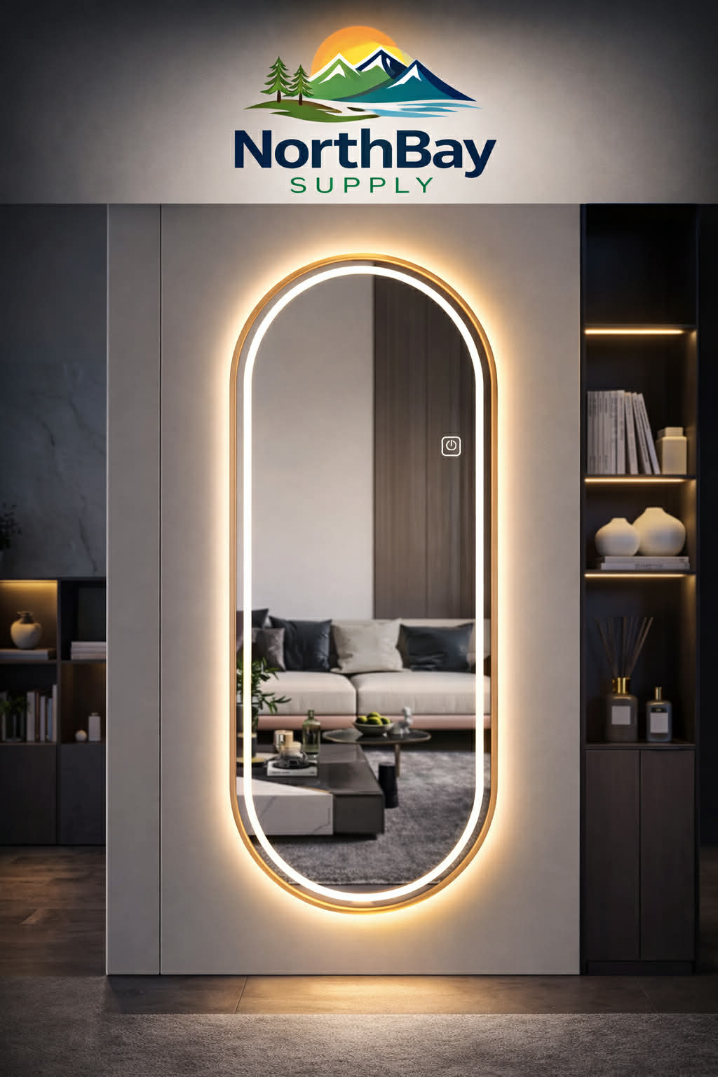 Full Length LED Lighted Mirror